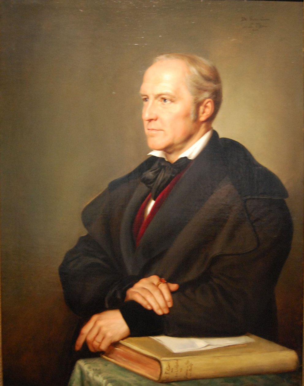 Portret Carla Gustava Carusa autorstwa Julius Hubner