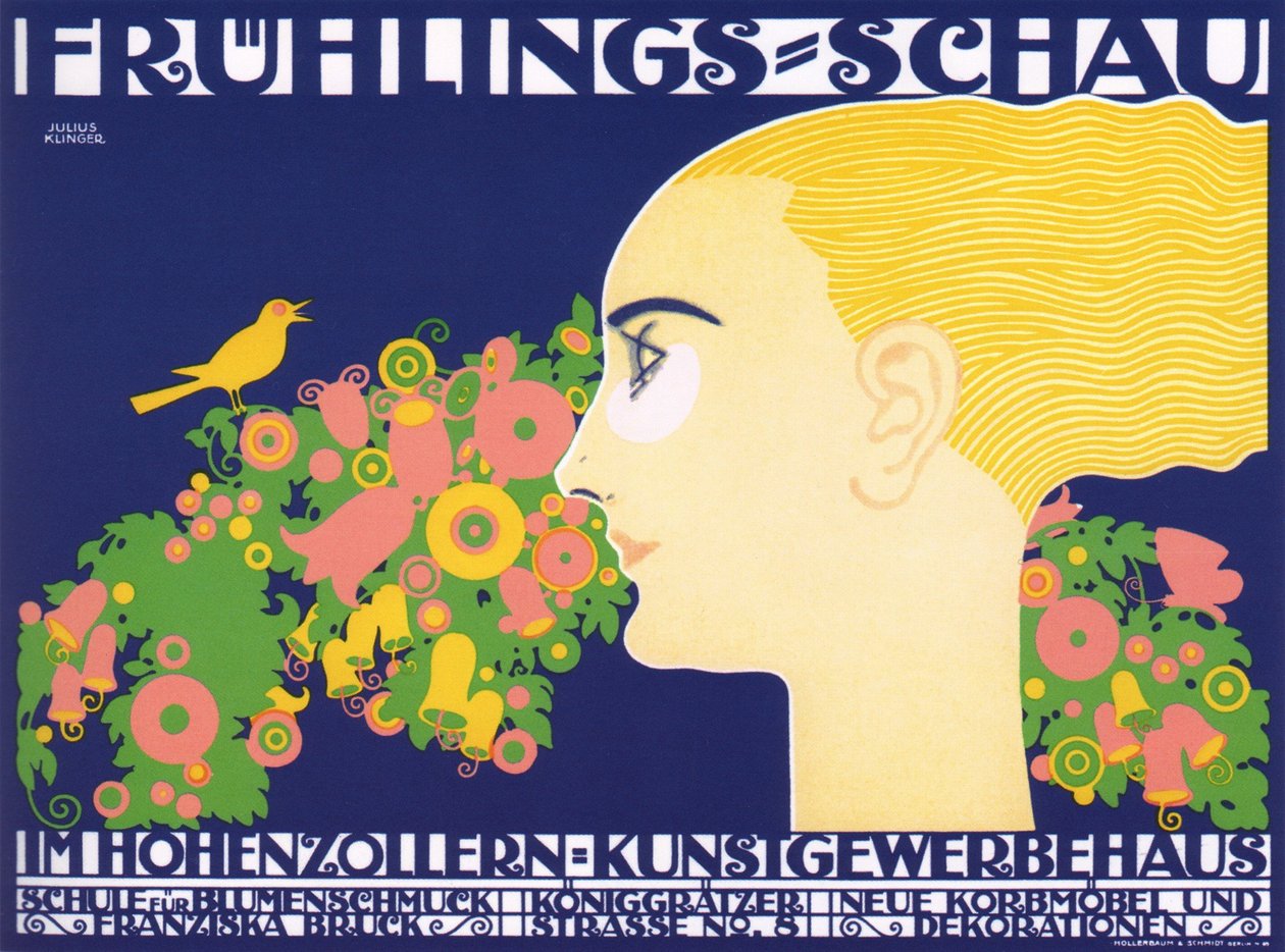 Wystawa Wiosenna, 1914 autorstwa Julius Klinger