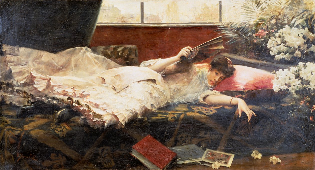 Bezczynne popołudnie autorstwa Julius Leblanc Stewart