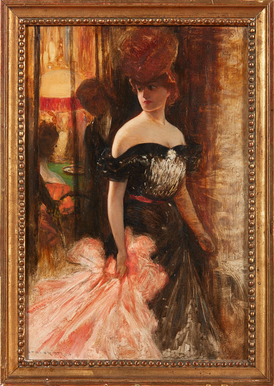 No More Play (olej na pokładzie) autorstwa Julius Leblanc Stewart