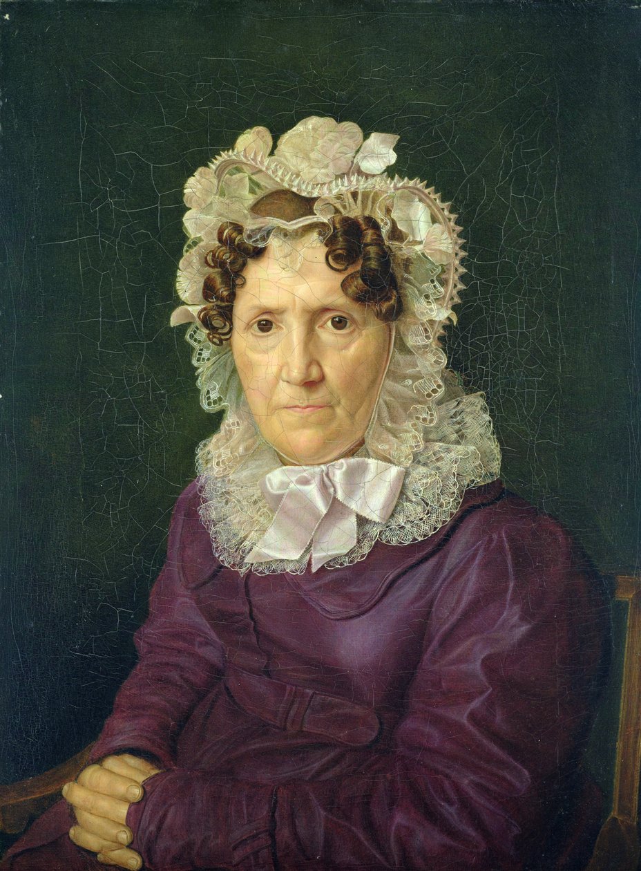 Angel Sophia Hase, ciotka artysty, 1828 autorstwa Julius Oldach