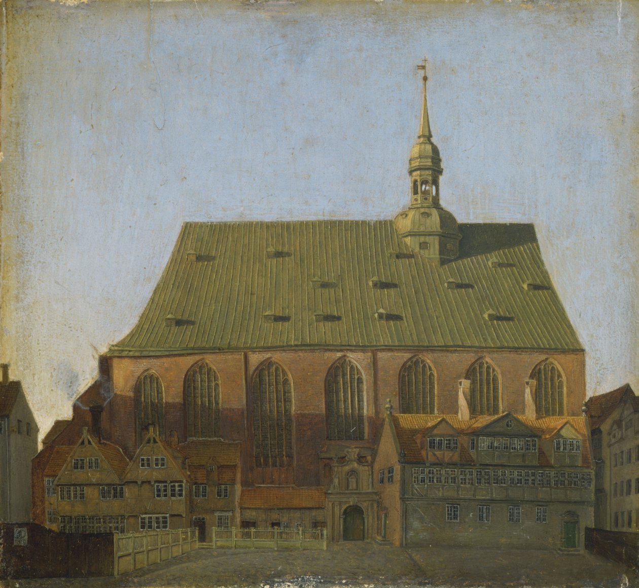 St Johns, Hamburg, 1829 autorstwa Julius Oldach