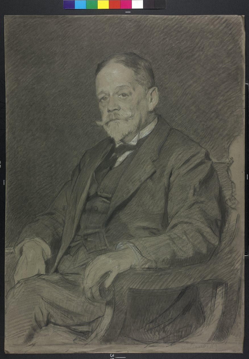 Julius von Derschatta autorstwa Julius Schmid