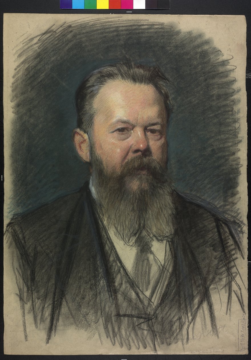 Wilhelm von Hartel autorstwa Julius Schmid