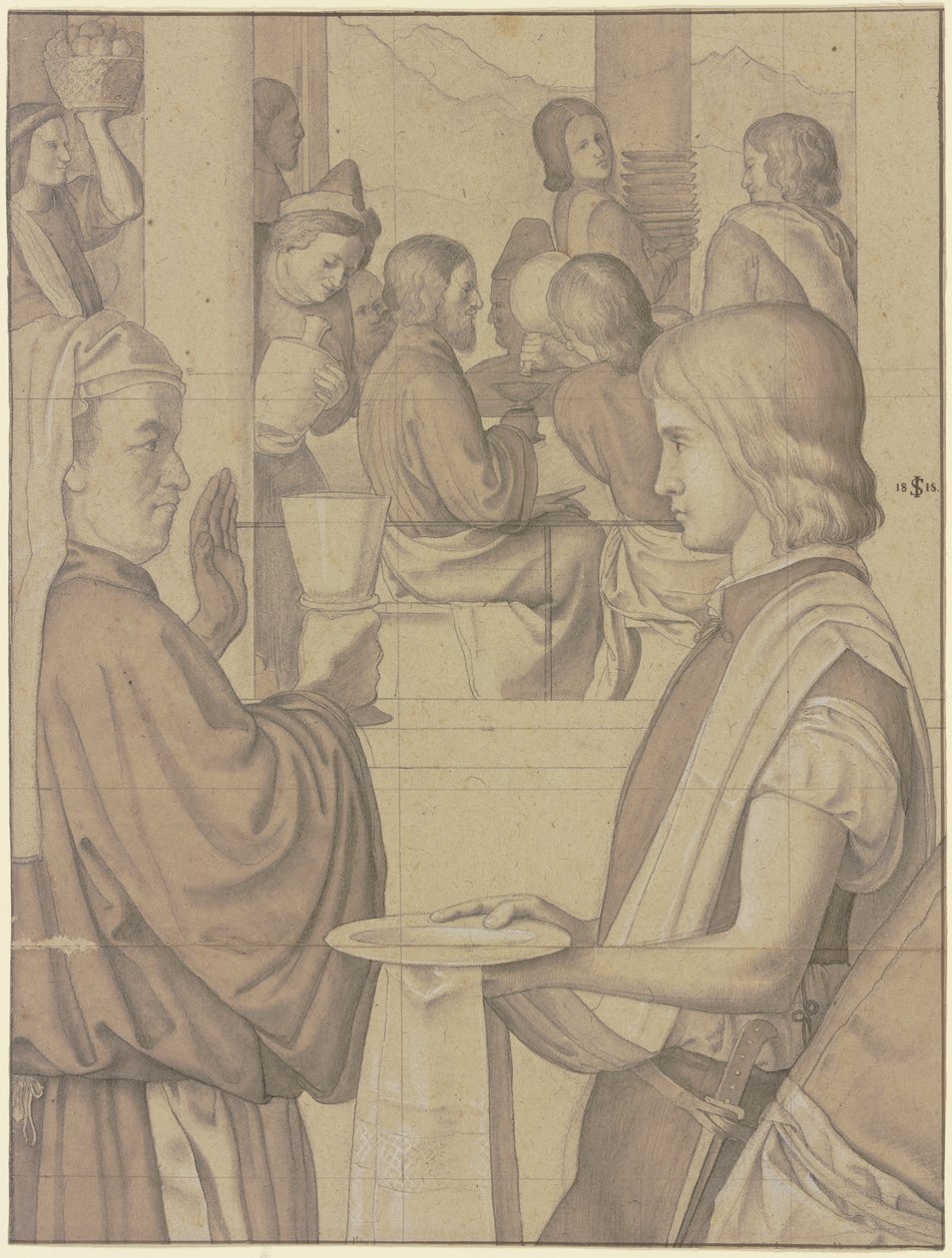 Wesele w Kanie autorstwa Julius Schnorr von Carolsfeld
