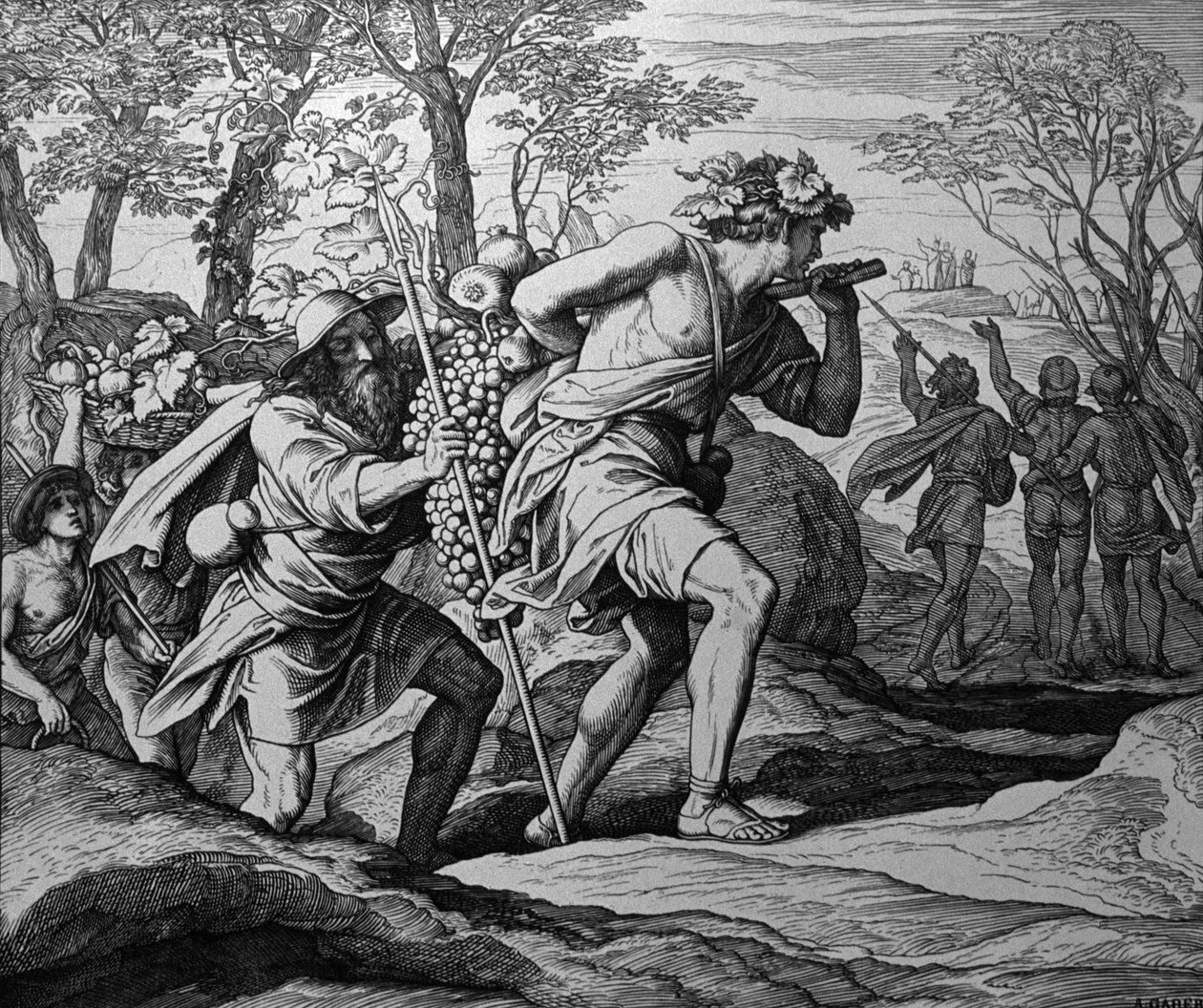Ziemia Kanaan autorstwa Julius Schnorr von Carolsfeld