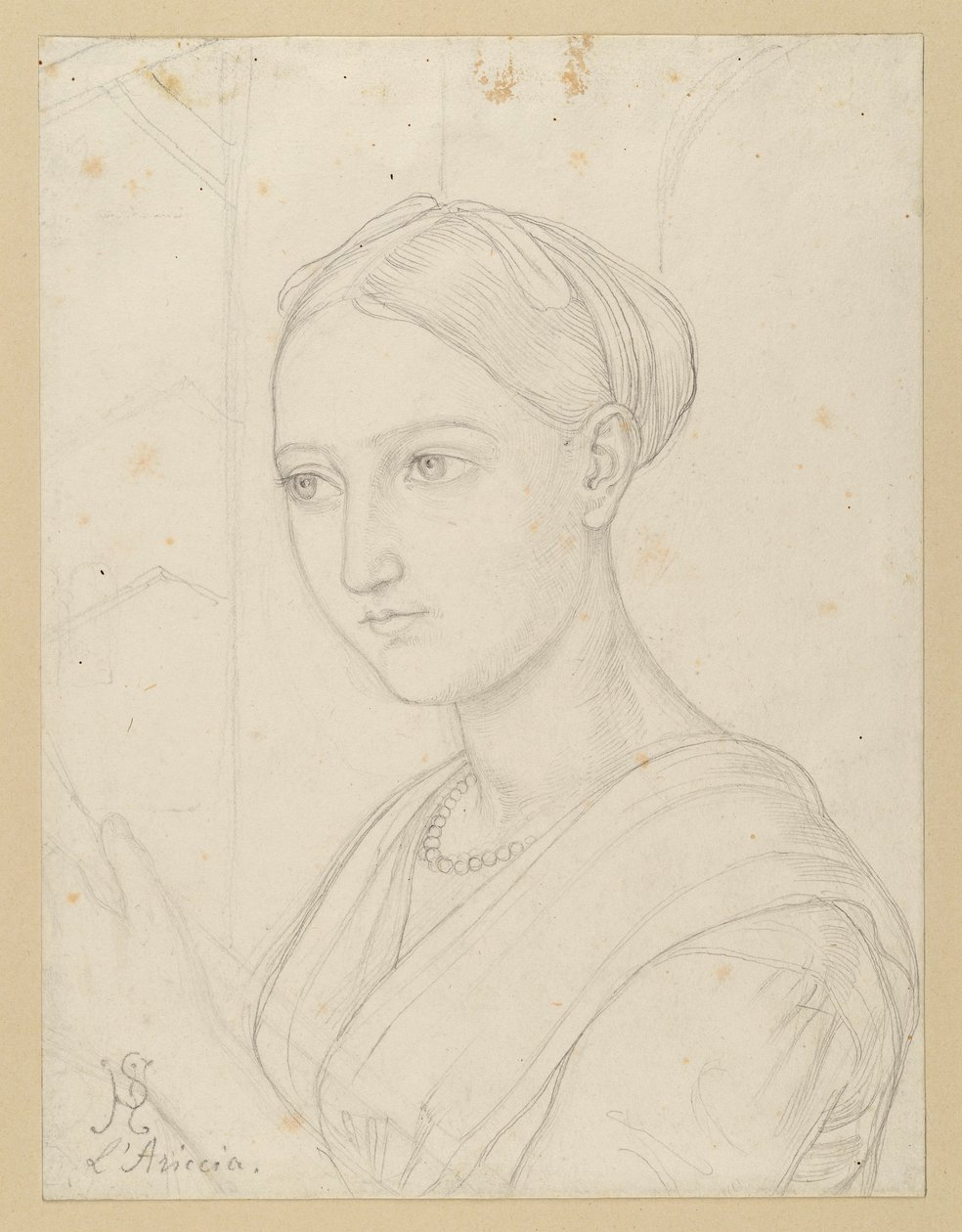 Vittoria Caldoni autorstwa Julius Schnorr von Carolsfeld