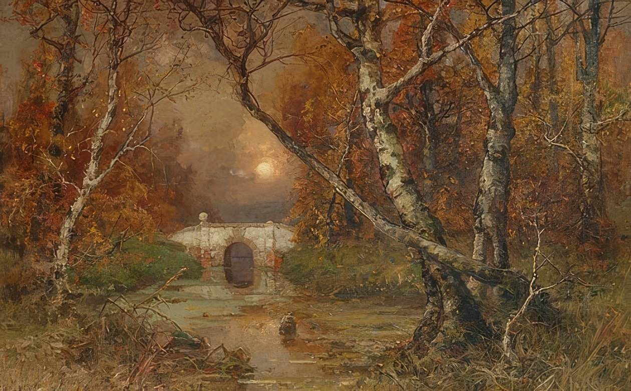 Park. 1883 autorstwa Julius Sergius von Klever