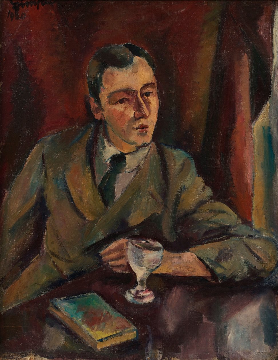 Portret mężczyzny autorstwa Julius Zimpel jun.