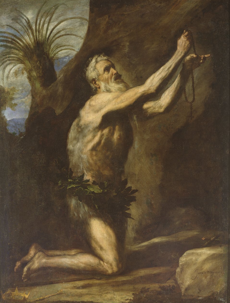 Św. Onufrego autorstwa Jusepe de Ribera
