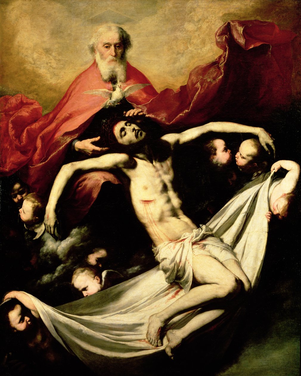 Trójca, c.1635 autorstwa Jusepe de Ribera