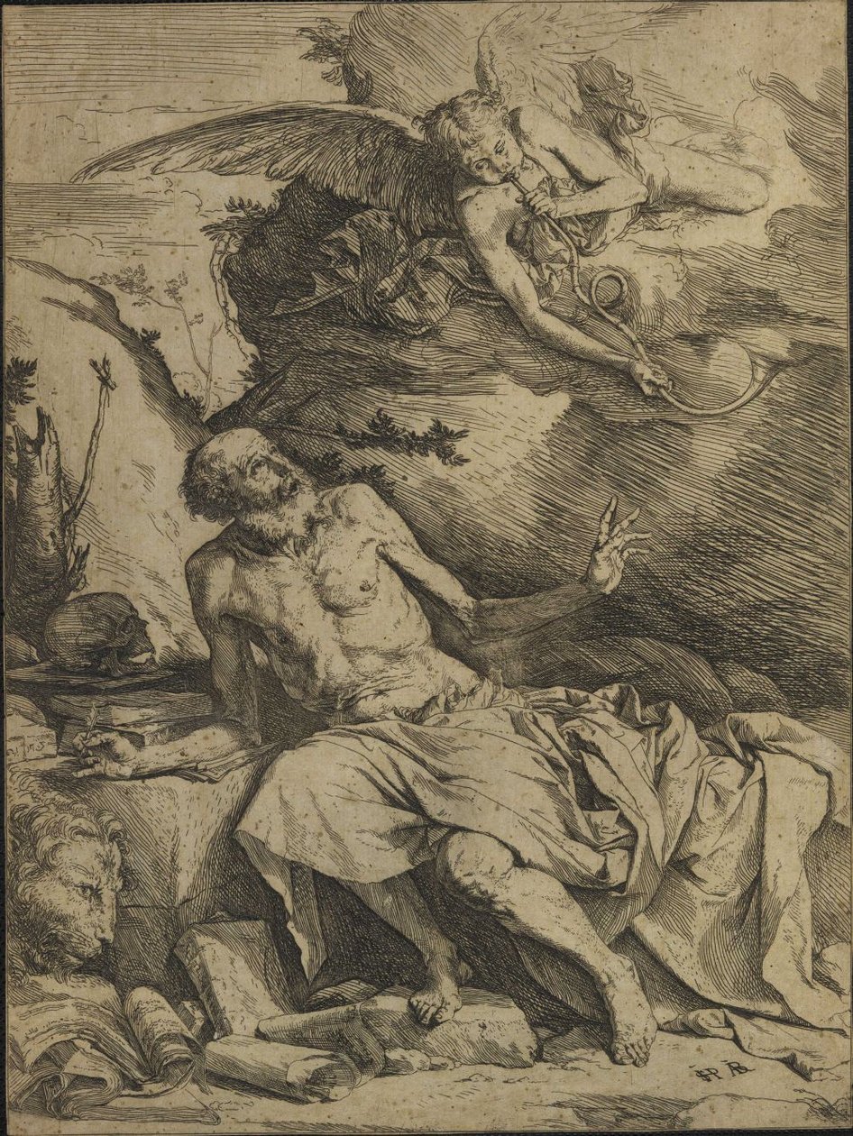 Święty Hieronim autorstwa Jusepe de Ribera