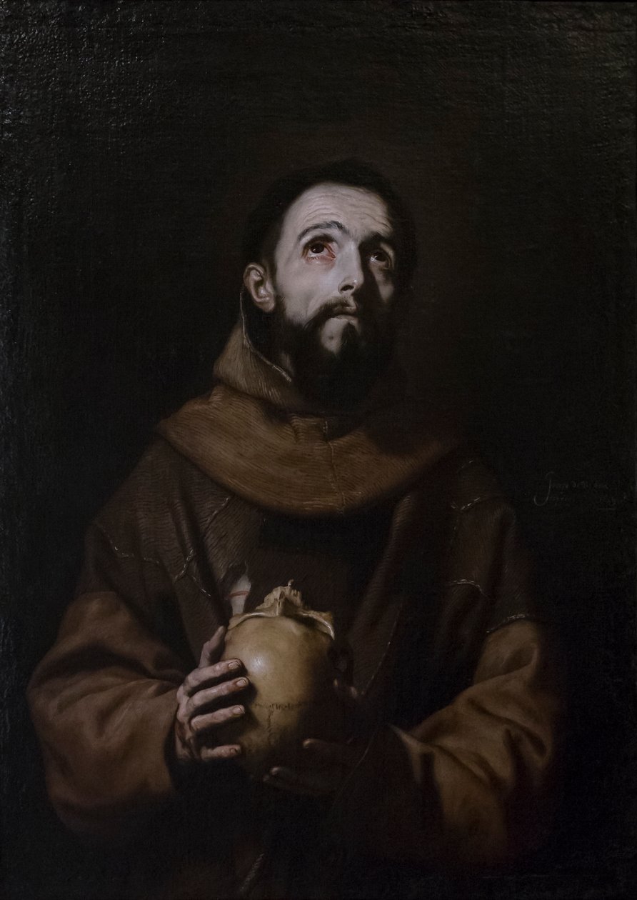 Święty Franciszek autorstwa Jusepe de (1591 1652) Ribera