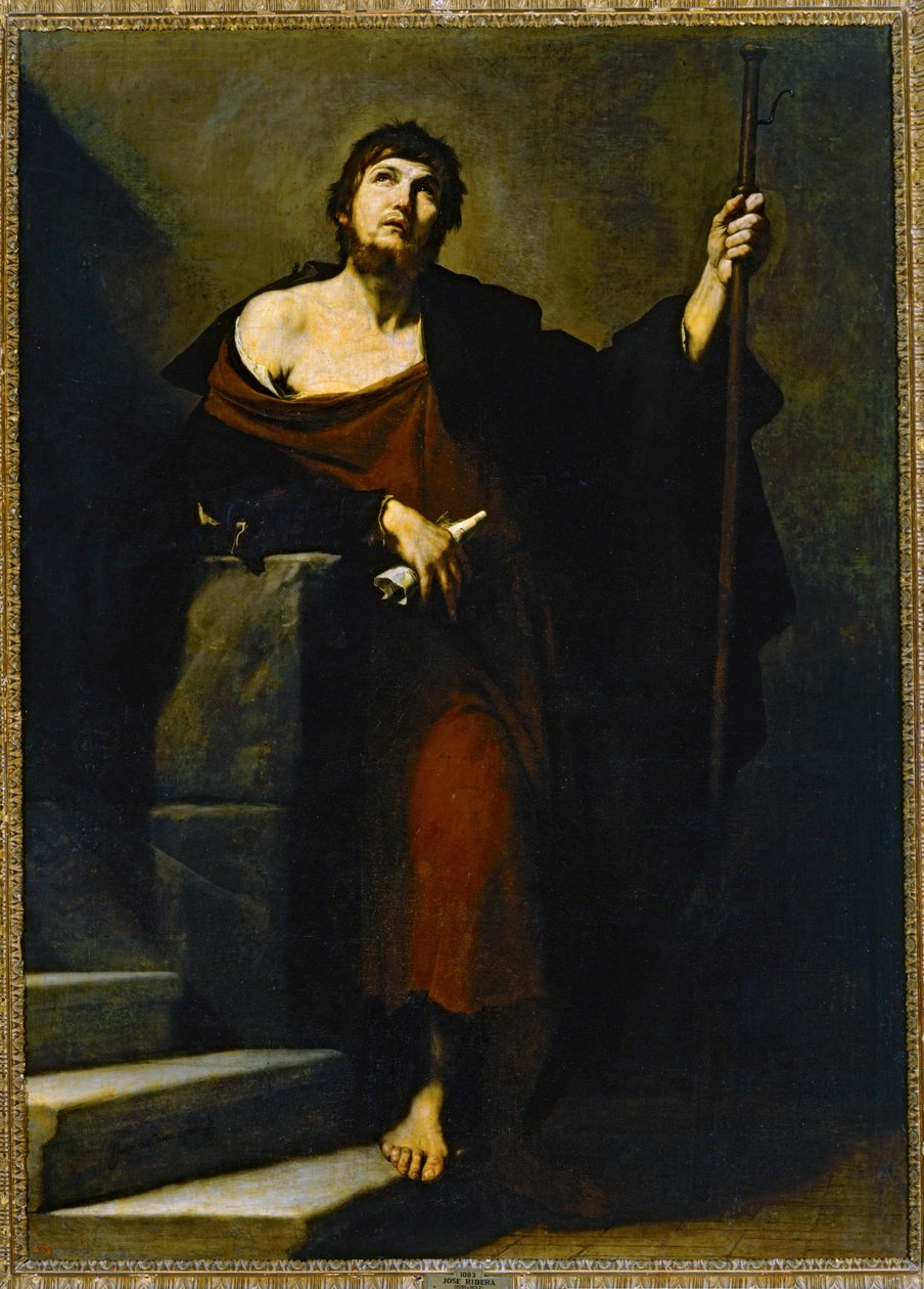 Święty Jakub Większy ... (obraz na płótnie) autorstwa Jusepe de (1591 1652) Ribera