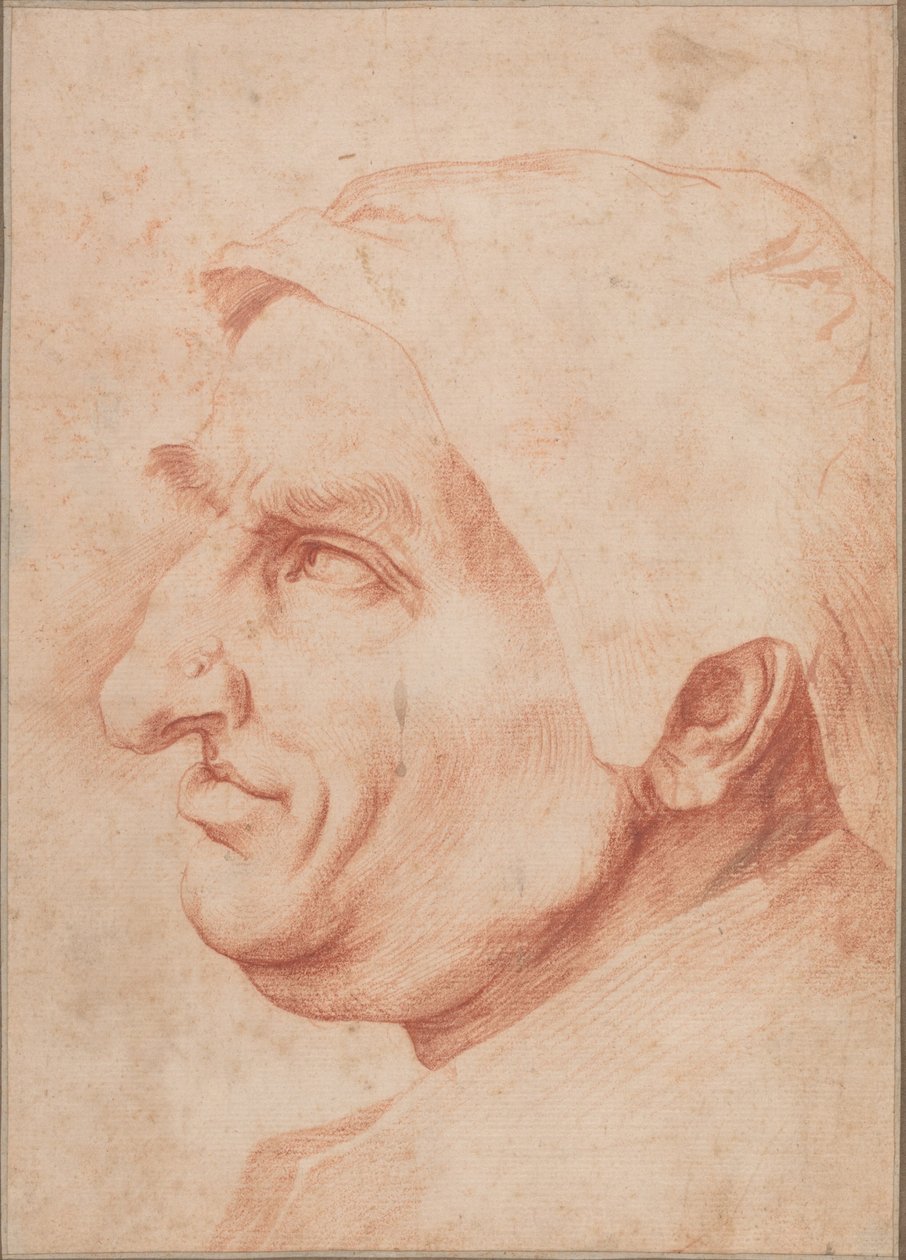 Głowa mężczyzny autorstwa Jusepe de Ribera
