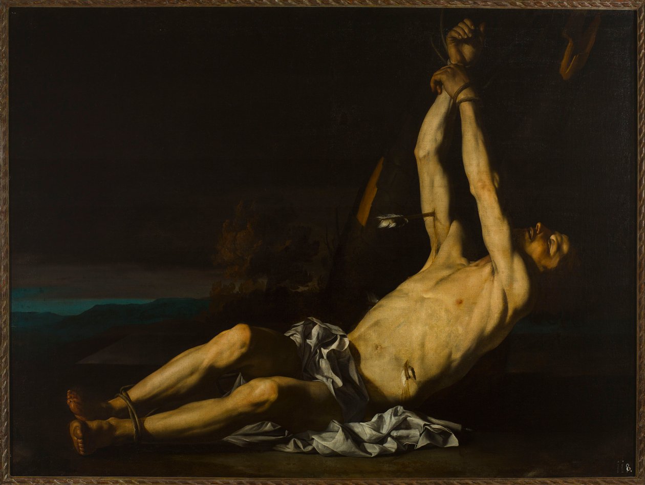 Męczeństwo św. Sebastiana autorstwa Jusepe de Ribera