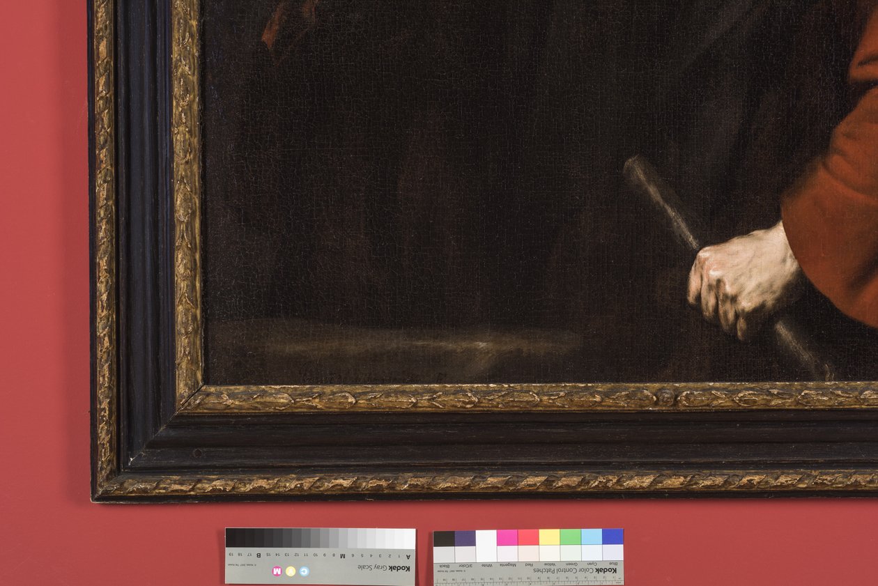 Św. Bartłomiej, detal, ok. 1632 (olej na płótnie) autorstwa Jusepe de Ribera