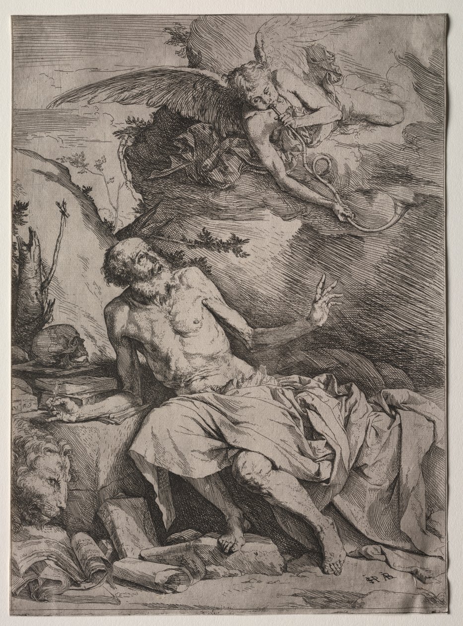Święty Hieronim autorstwa Jusepe de Ribera