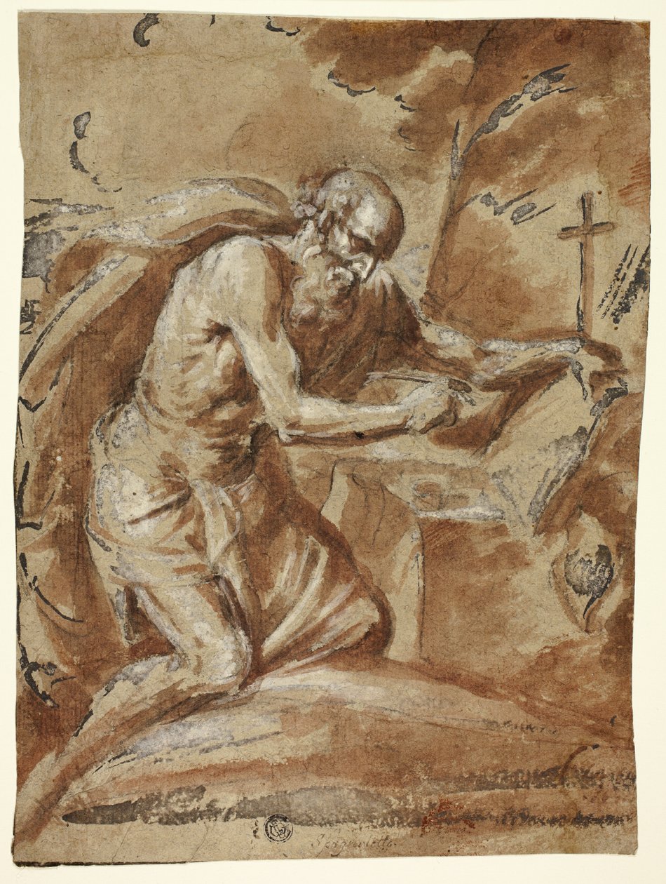 Święty Jerome autorstwa Jusepe de Ribera