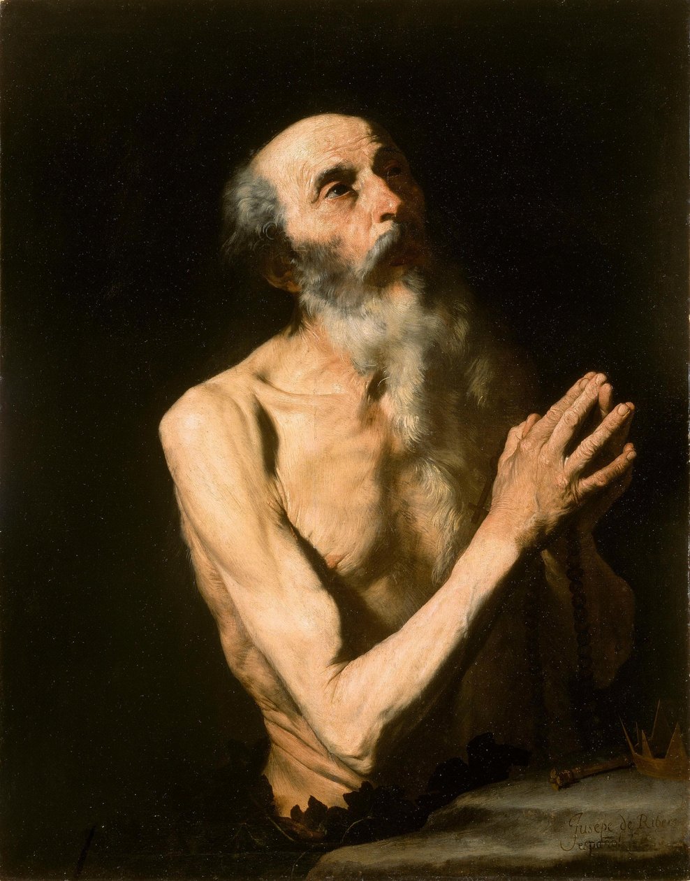 Święty Onufry autorstwa Jusepe de Ribera