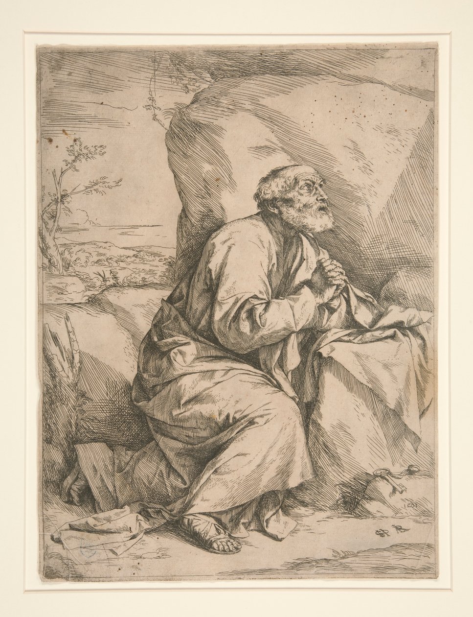 Święty Piotr w pokucie autorstwa Jusepe de Ribera