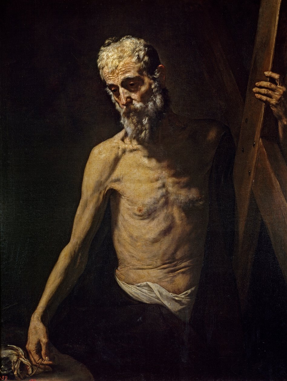Św. Andrzej, ok.1631 autorstwa Jusepe de Ribera