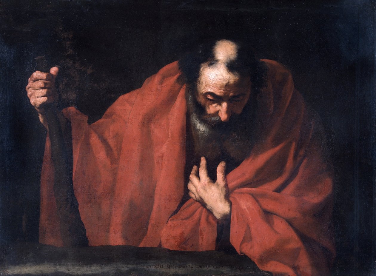 Św. Jakub Wielki, 1. poł. XVII w. (olej na płótnie) autorstwa Jusepe de Ribera