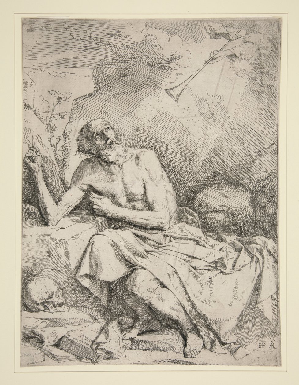 Św. Hieronim autorstwa Jusepe de Ribera