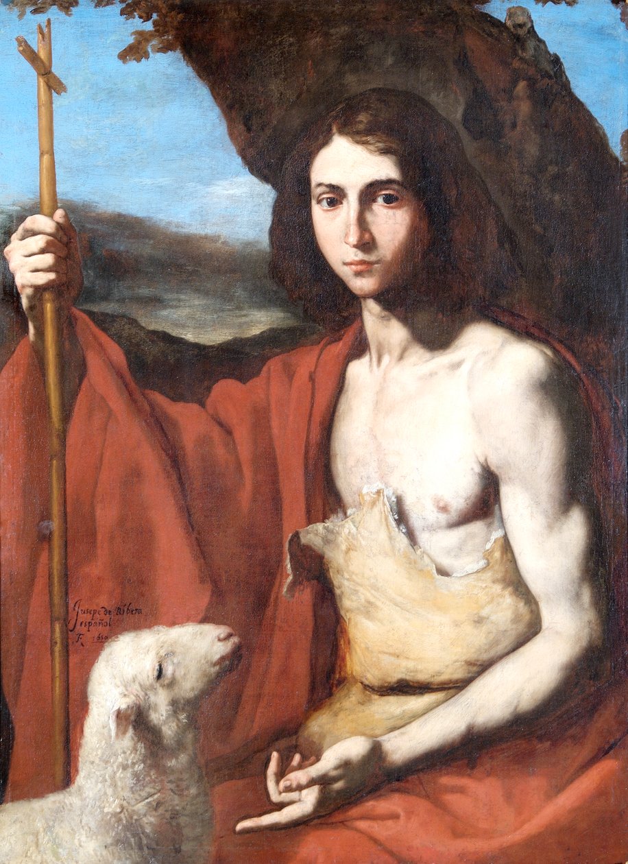 Św. Jana Chrzciciela autorstwa Jusepe de Ribera