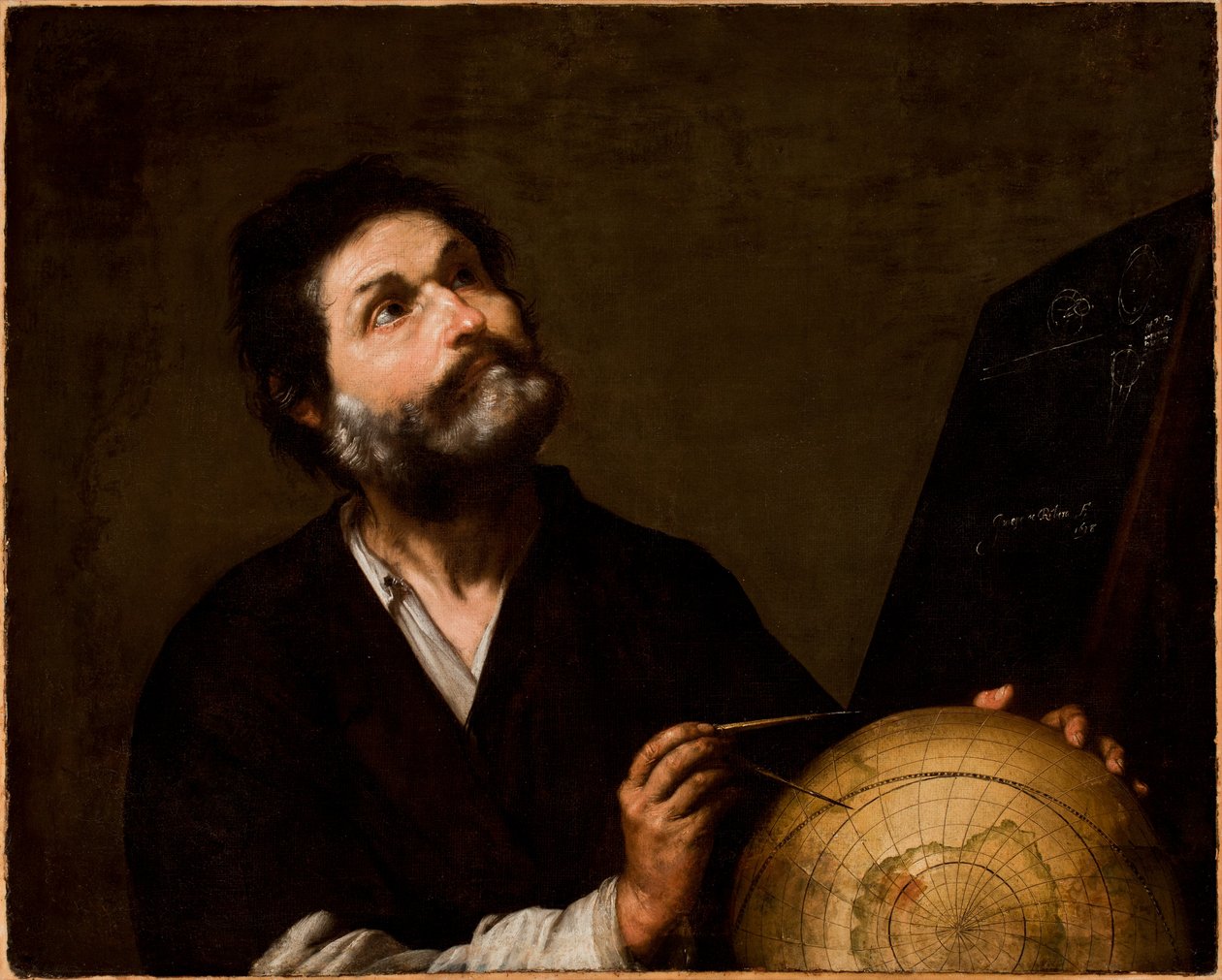 Astronom autorstwa Jusepe de Ribera