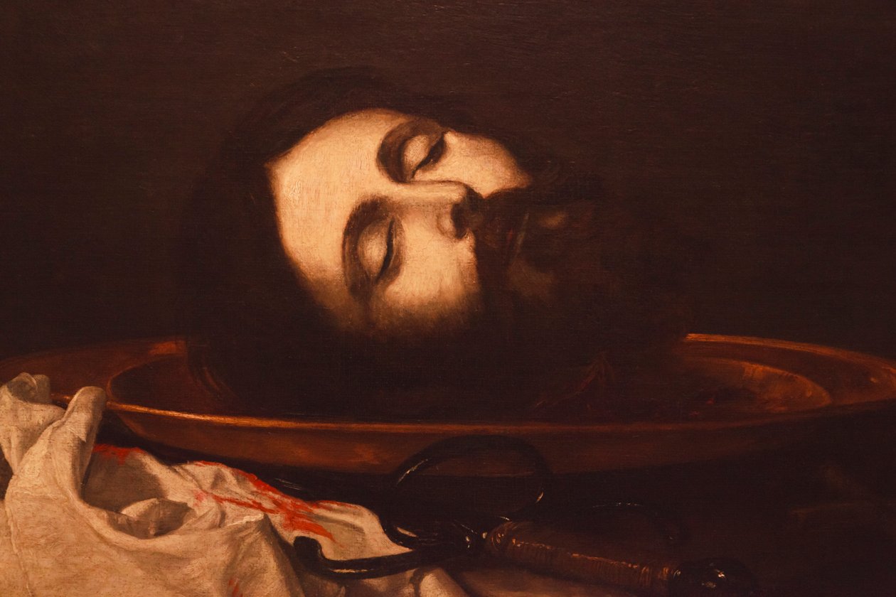 Głowa Jana Chrzciciela (więcej) autorstwa Jusepe de Ribera