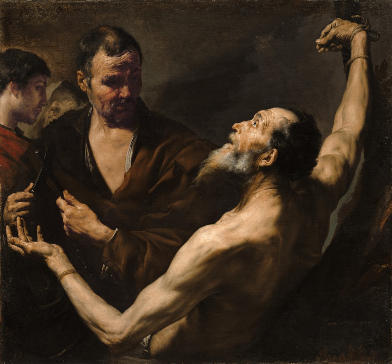 Męczeństwo św. Bartłomieja autorstwa Jusepe de Ribera