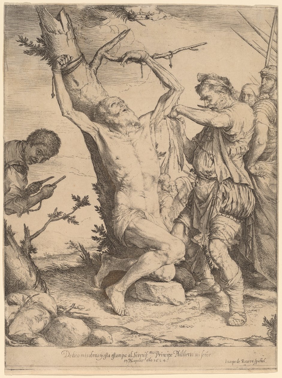 Męczeństwo św. Bartłomieja autorstwa Jusepe de Ribera
