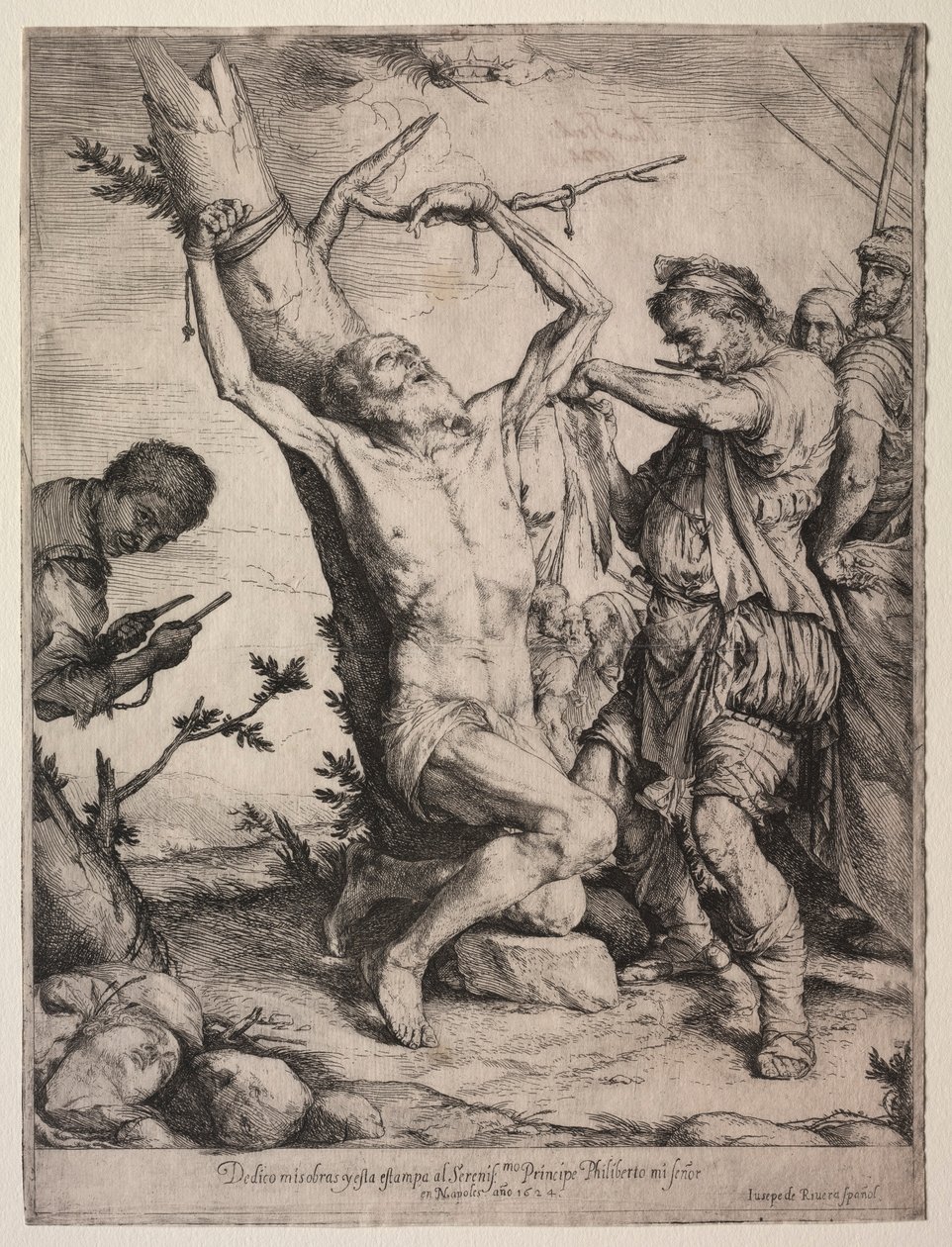Męczeństwo św. Bartłomieja, 1624. autorstwa Jusepe de Ribera
