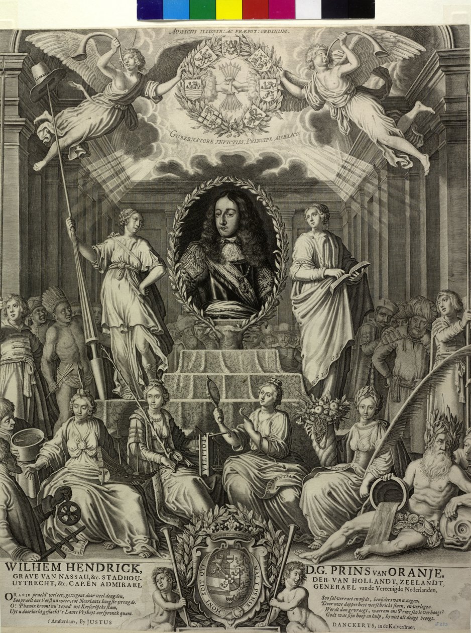 Książę Oranien William III autorstwa Justus Danckertsz