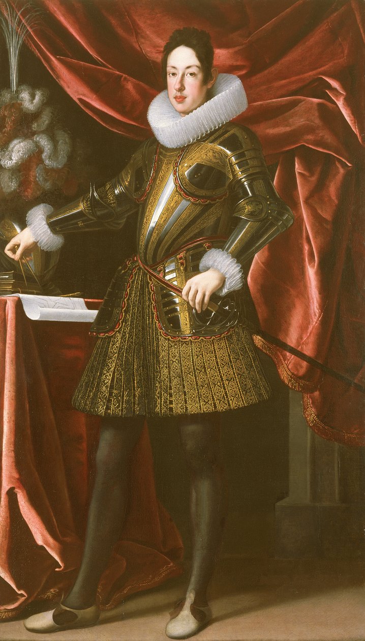 Wielki książę Ferdynand II Toskański autorstwa Justus Sustermans