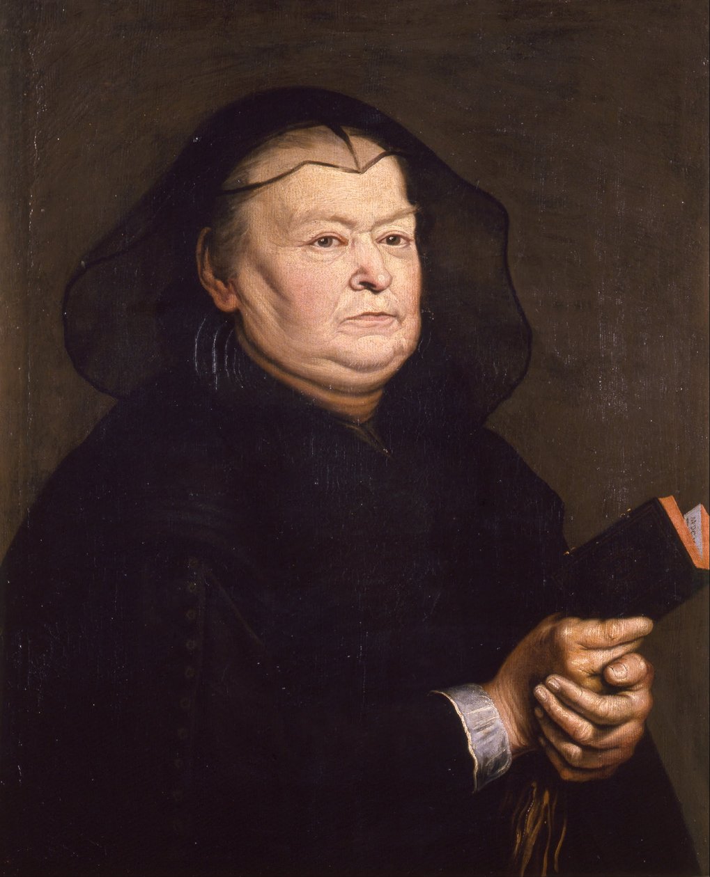 Portret wdowy, 1630-1640 autorstwa Justus Sustermans