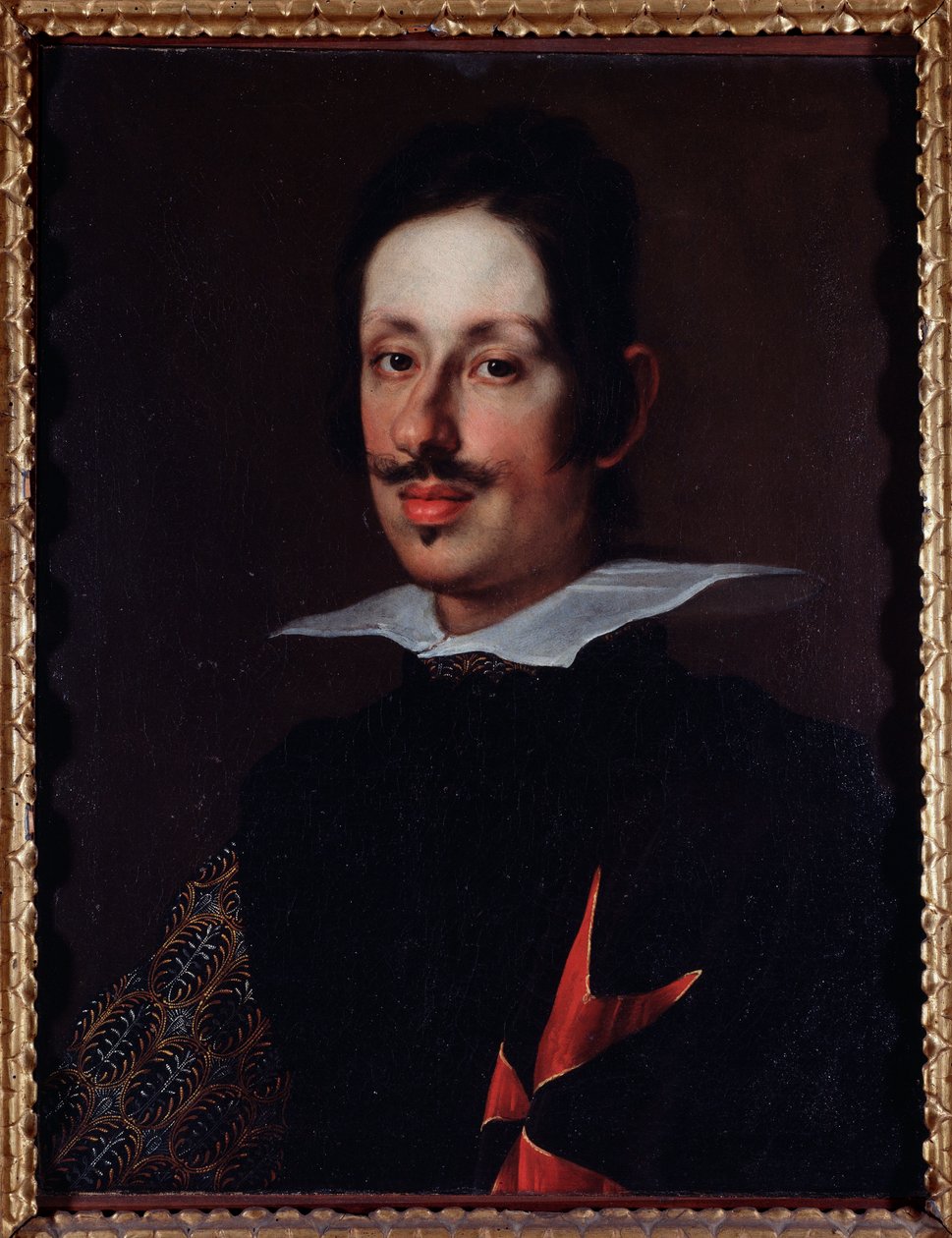 Portret Wielkiego Księcia Toskanii Ferdynanda II de Medicis (olej na płótnie). autorstwa Justus Sustermans