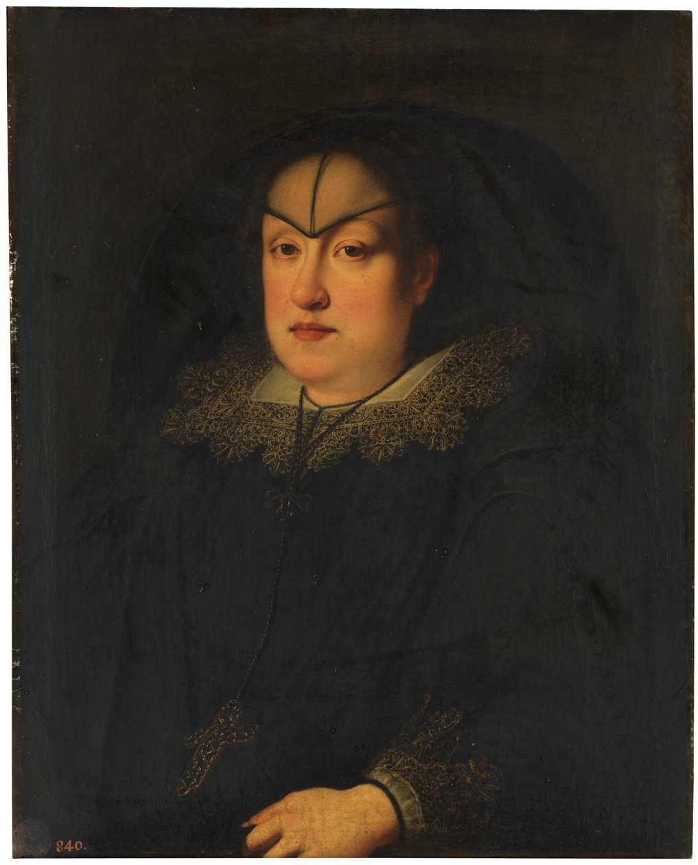 hiszpański: María Magdalena de Austria-Estiria, gran duquesa de Toscana Portret Marii Magdaleny Austriackiej jako wdowy autorstwa Justus Sustermans