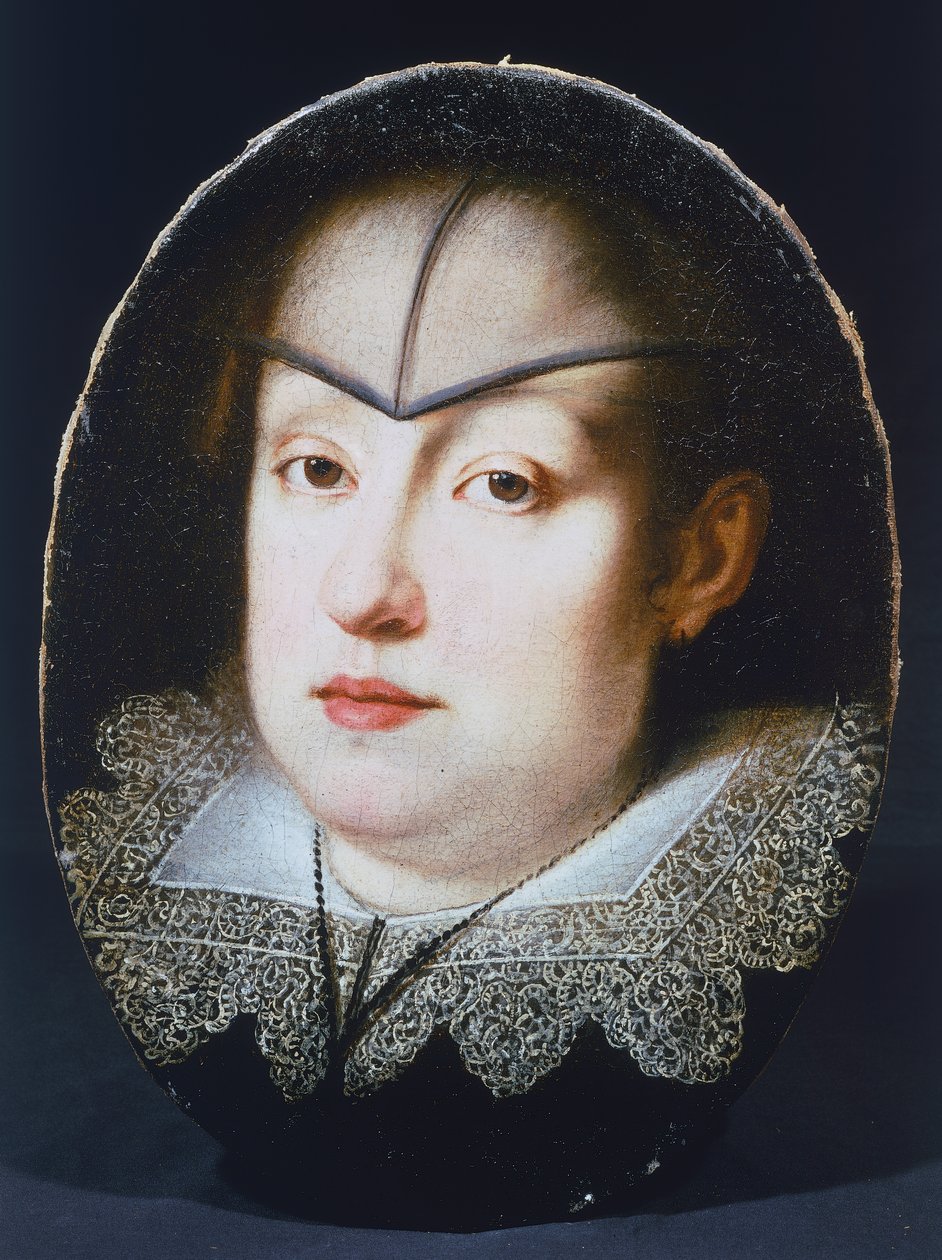 Portret arcyksiężnej Marii Magdaleny Austrii (1610-1670) (Graz autorstwa Justus Suttermans