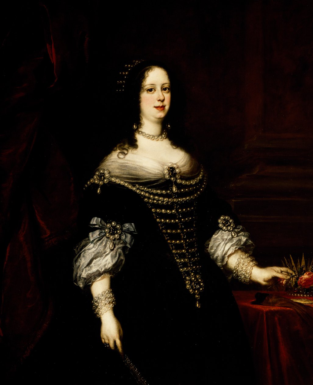 Portret Vittorii della Rovere (Pesaro autorstwa Justus Suttermans