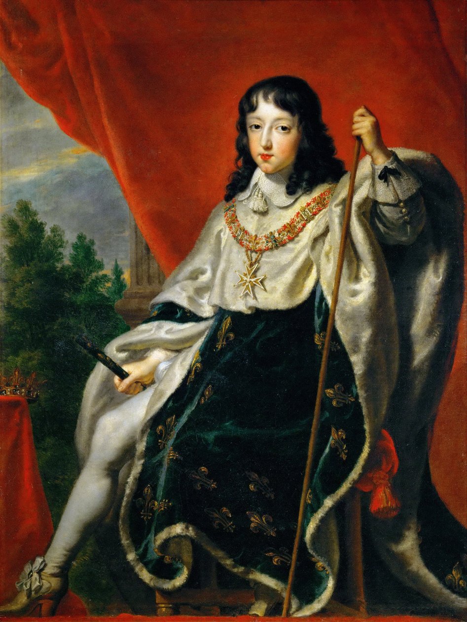 Filip I, książę Orleanu 1640-1701, c. 1650 autorstwa Justus van Egmont