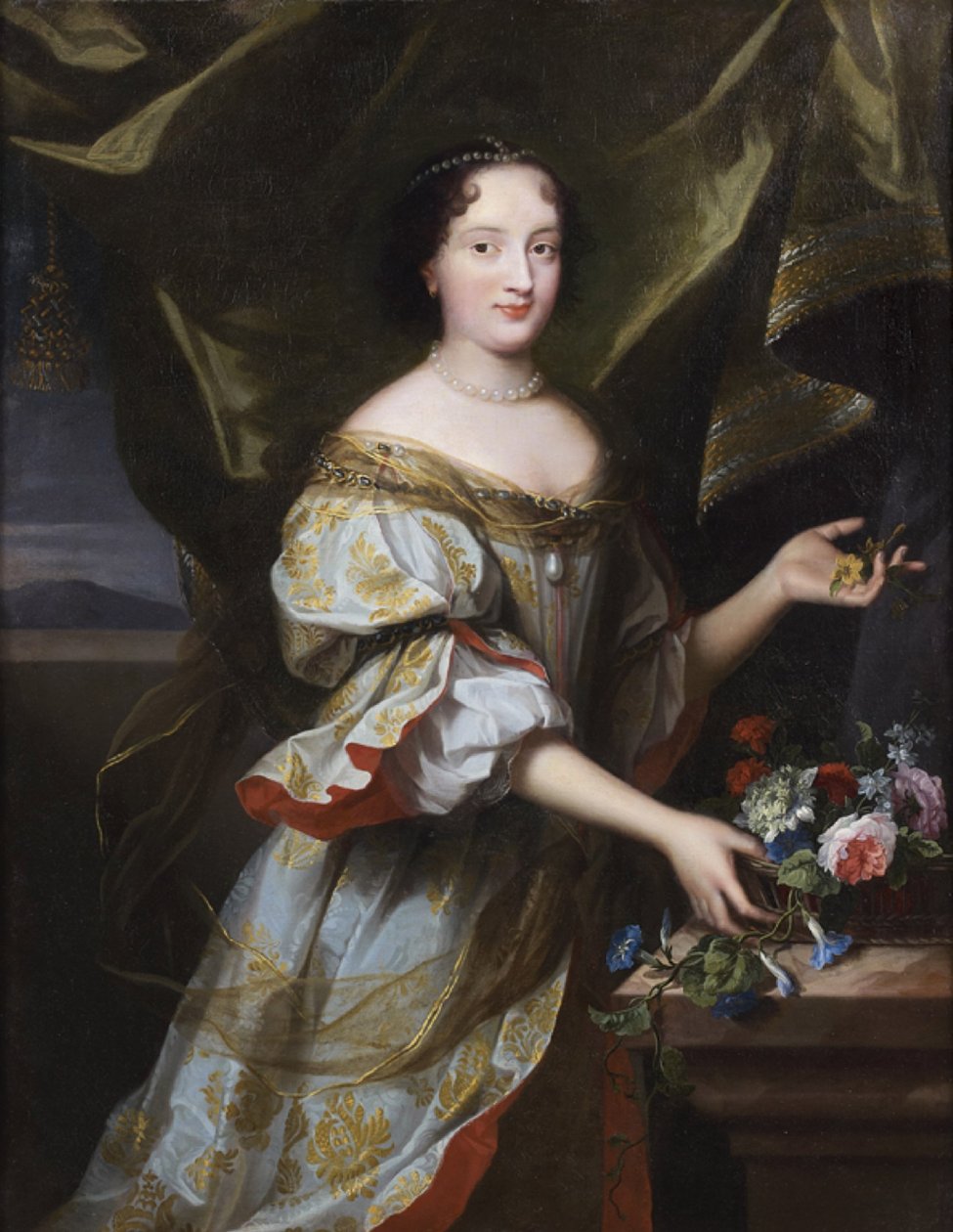 Portret Hortense Mancini () autorstwa Justus van Egmont
