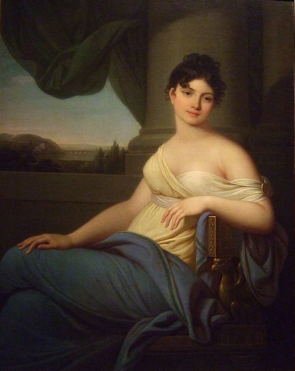 Portret Marii Antonovny Naryszkiny, 1807 autorstwa Józef Grassi