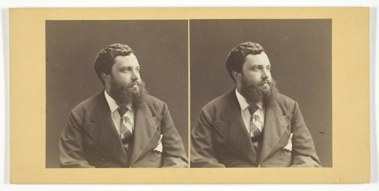 Portret mężczyzny bez tytułu, połowa XIX wieku. autorstwa K.K. Hof