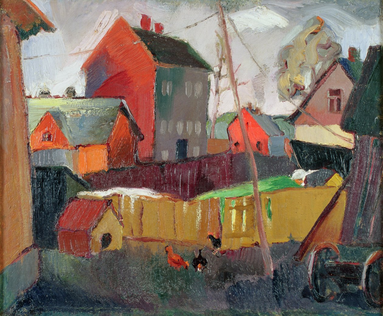 Przedmieście Tartu, 1928-30 autorstwa Kaarel Liimand