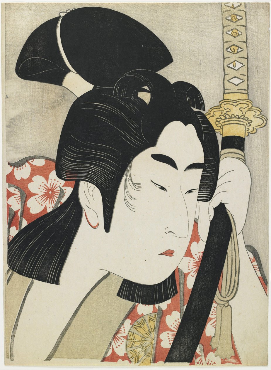 Aktor Nakamura Noshio II jako Sakuramaru autorstwa Kabukido Enkyo