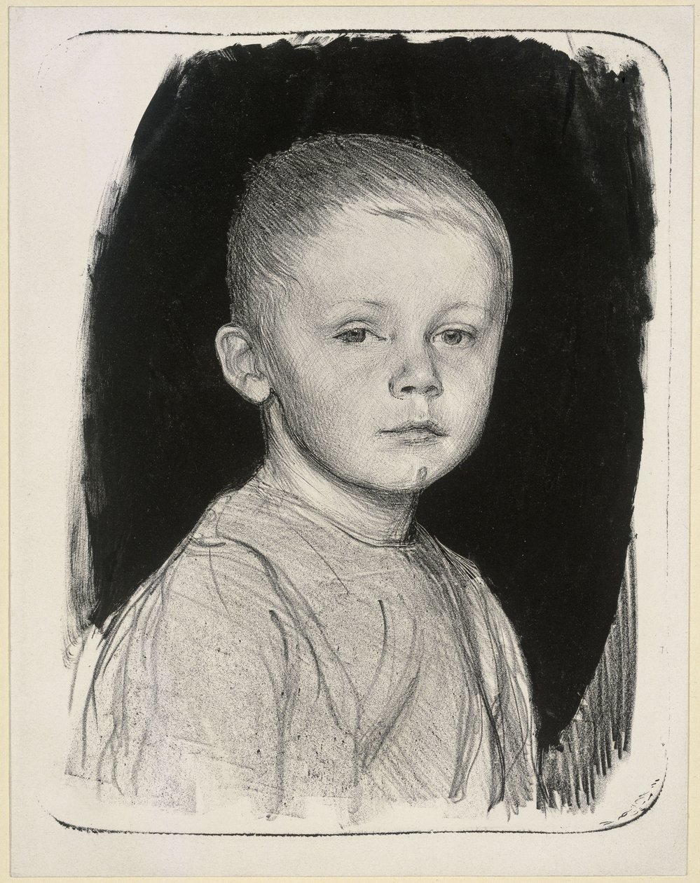 Portret Hansa Kollwitza autorstwa Käthe Kollwitz