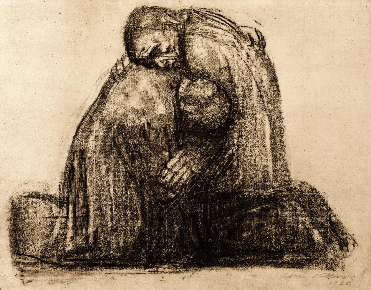 Rodzice autorstwa Käthe Kollwitz
