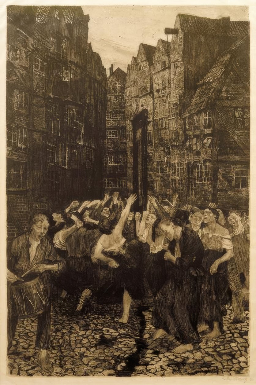 K. Kollwitz, Die Carmagnole autorstwa Käthe Kollwitz